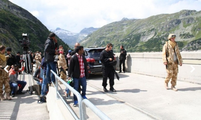 Ajith Exclusive On The Set Pictures Of Thala 57