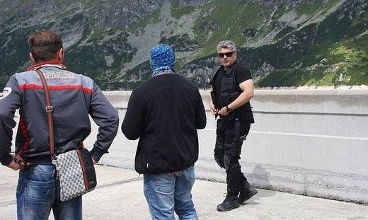 Ajith Exclusive On The Set Pictures Of Thala 57