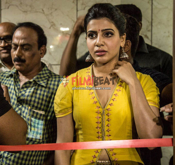 Samantha Ruth Prabhu Launch Bahar Cafe At Bangalore