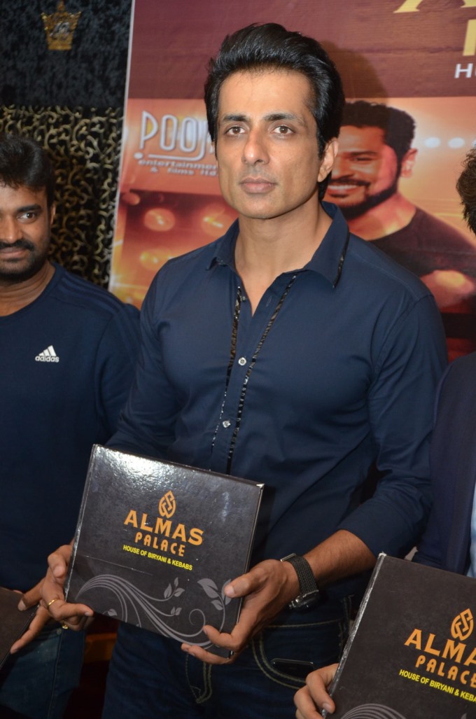 Sonu Sood Launches Almas Palace Restaurant at Jubilee Hill