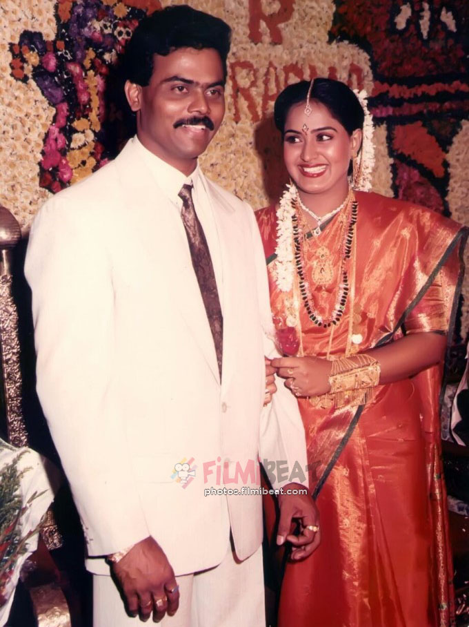 Actress Radha And Rajasekaran 25th Wedding Anniversary