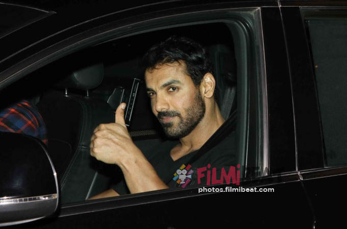 Ranbir Kapoor, John Abraham, Varun Dhawan Spotted At Mukesh Ambani House