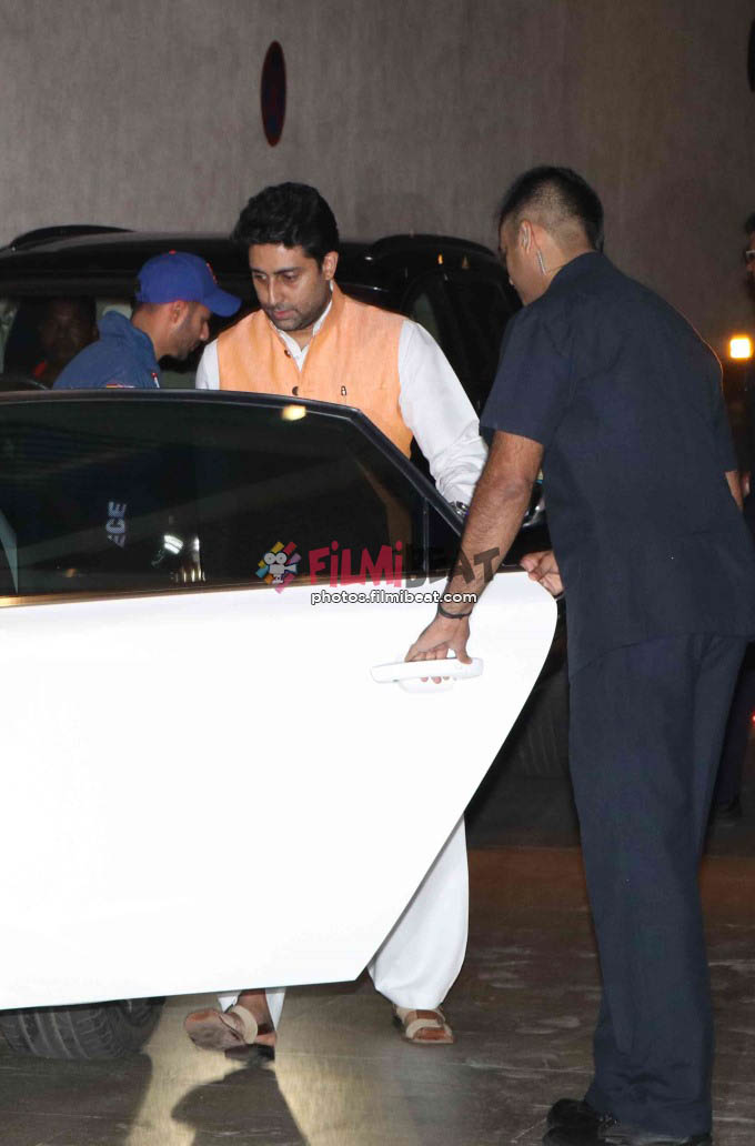 Ranbir Kapoor, John Abraham, Varun Dhawan Spotted At Mukesh Ambani House