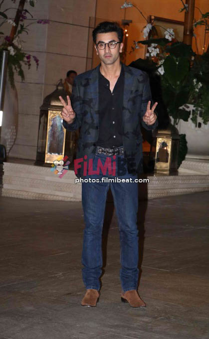 Ranbir Kapoor, John Abraham, Varun Dhawan Spotted At Mukesh Ambani House