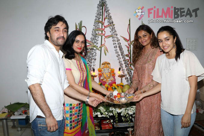 Shraddha Kapoor Celebrates Ganesh Chaturthi 2016