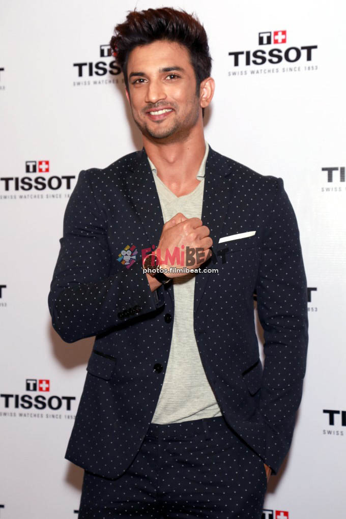Sushant Singh Rajput At Launch Of Tissit Watch In New Delhi