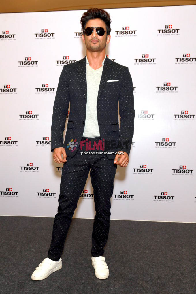 Sushant Singh Rajput At Launch Of Tissit Watch In New Delhi