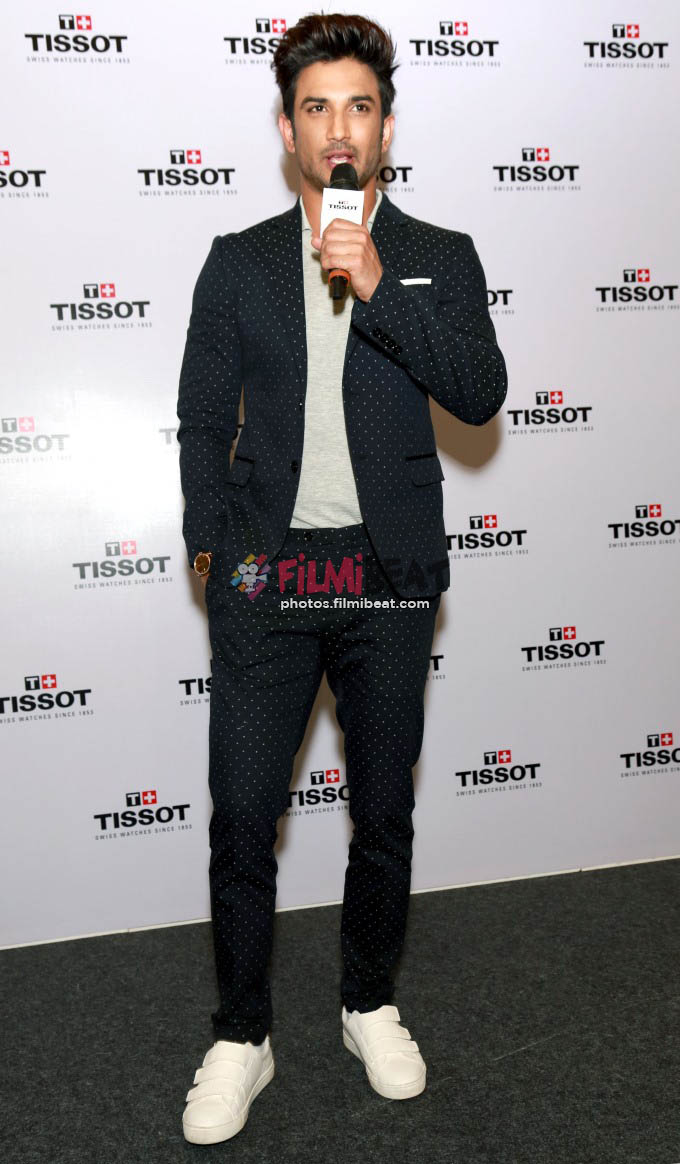 Sushant Singh Rajput At Launch Of Tissit Watch In New Delhi