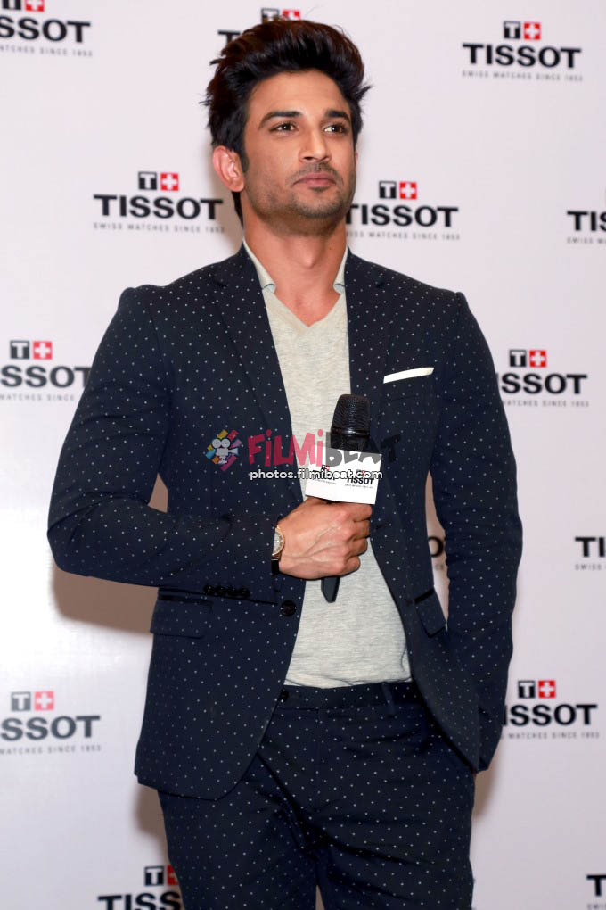 Sushant Singh Rajput At Launch Of Tissit Watch In New Delhi