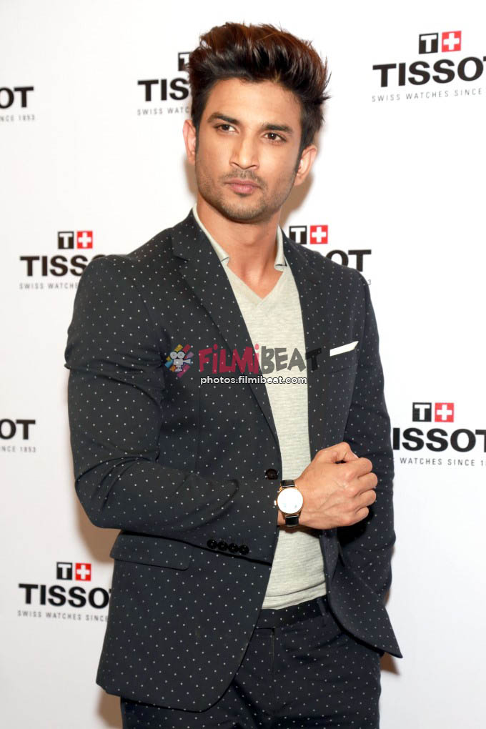 Sushant Singh Rajput At Launch Of Tissit Watch In New Delhi