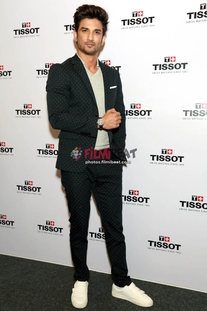Sushant Singh Rajput At Launch Of Tissit Watch In New Delhi