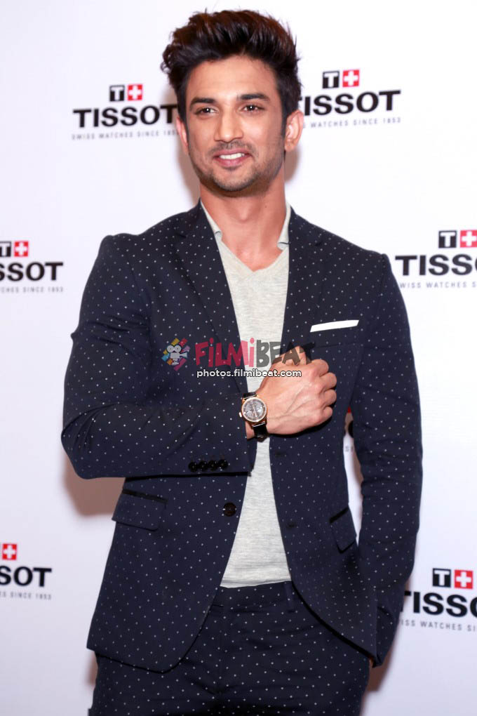 Sushant Singh Rajput At Launch Of Tissit Watch In New Delhi