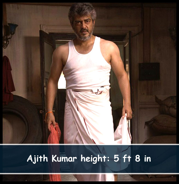 Know Your Favorite Tamil Actors Height