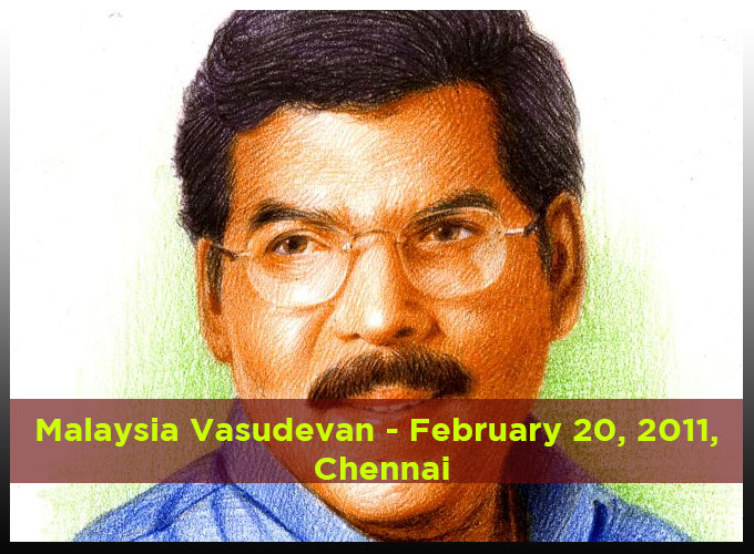 List Of Famous Celebrities Death In Tamilnadu