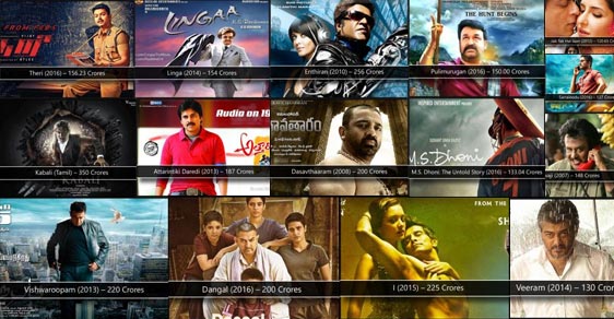 Movies Which Have Grossed More Than 100 Crores Till 2016