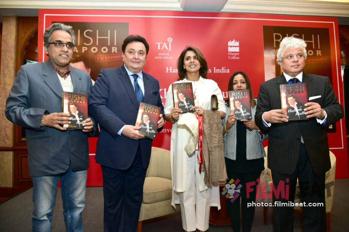 Rishi Kapoor 's Uncensored Khullam Khulla Book Launch In New Delhi
