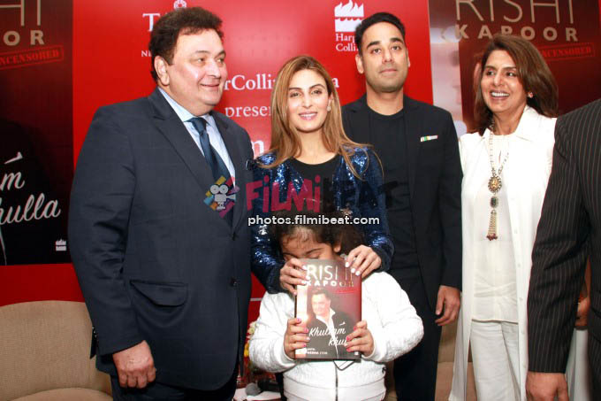 Rishi Kapoor 's Uncensored Khullam Khulla Book Launch In New Delhi