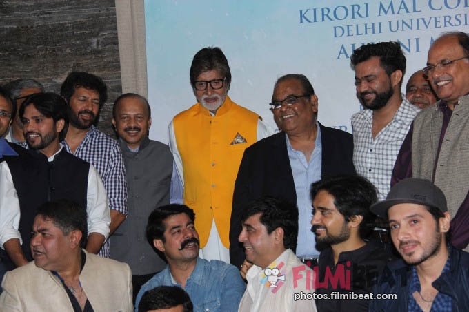 Amitabh Bachchan At Kirori Mal College Alumini Meet 2017