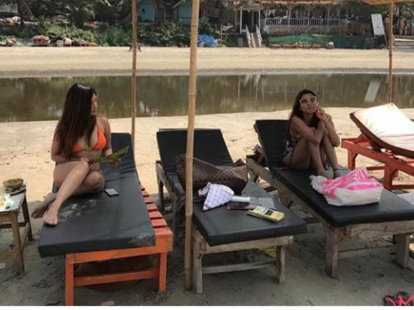 Riya Sen Holidays In Goa