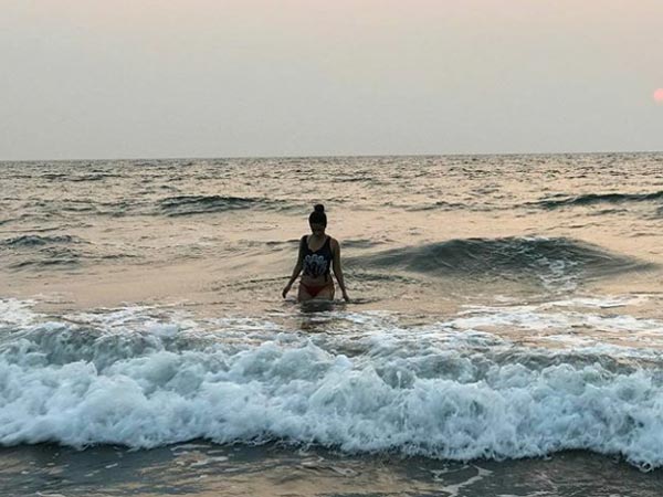 Riya Sen Holidays In Goa