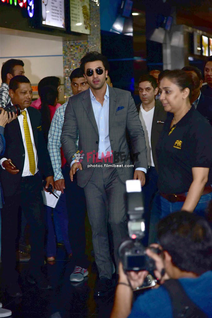 Ranbir Kapoor At PVR Logix In Noida