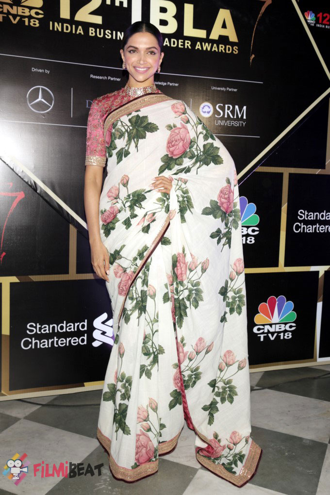 Deepika Padukone At CNBC Awards 2017