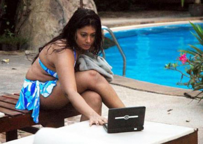 Sebha Jhan Hot Bikini