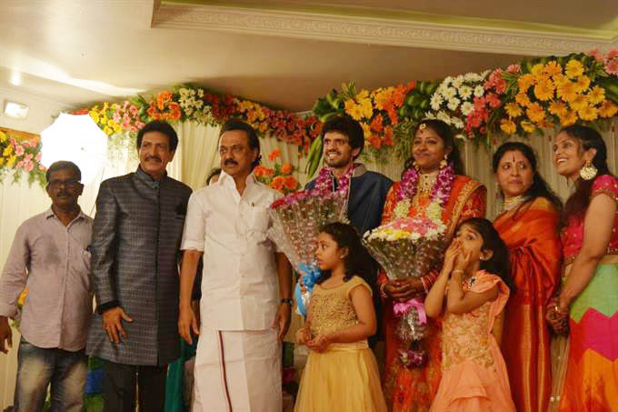 Actor Nizhalgal Ravi Son Wedding Reception