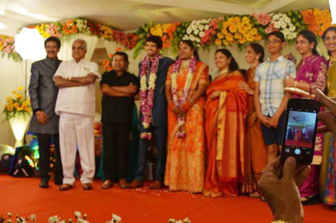 Actor Nizhalgal Ravi Son Wedding Reception