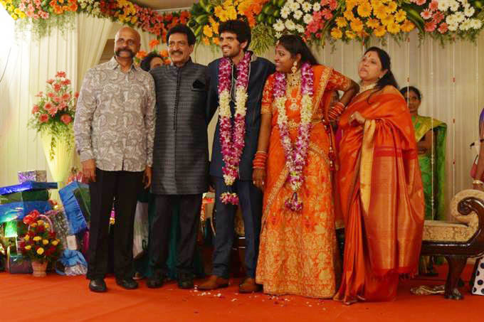 Actor Nizhalgal Ravi Son Wedding Reception