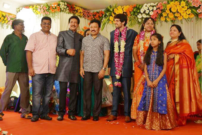 Actor Nizhalgal Ravi Son Wedding Reception
