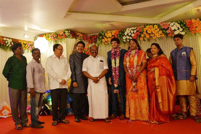 Actor Nizhalgal Ravi Son Wedding Reception