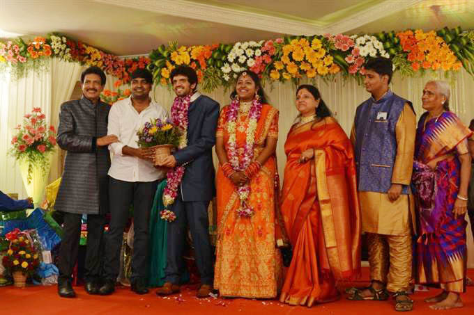 Actor Nizhalgal Ravi Son Wedding Reception