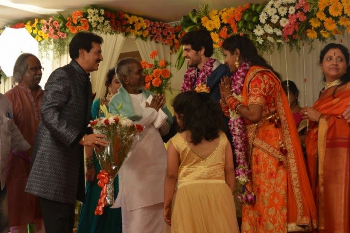 Actor Nizhalgal Ravi Son Wedding Reception