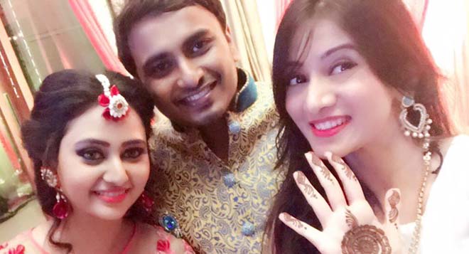 Amulya & Jagadeesh Marriage Mehandi Ceremony At Ganesh House