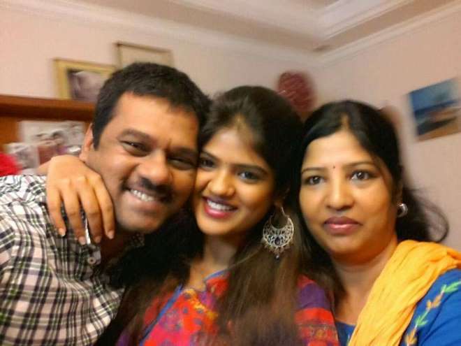 Uday Kiran and His Wife Rare