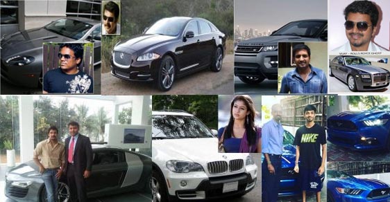 South Indian Celebrities And Their Expensive Luxury Cars