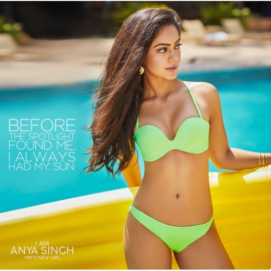YRF's New Girl Anya Singh Photoshoot