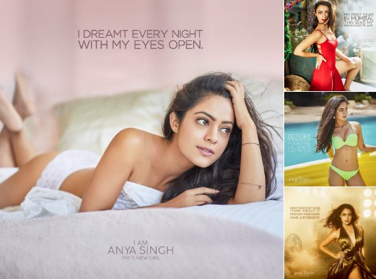 YRF's New Girl Anya Singh Photoshoot