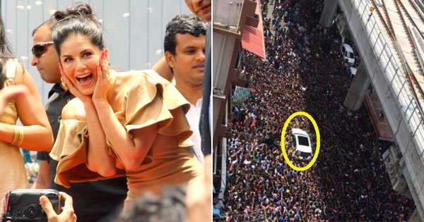 Fans Goes Crazy For Sunny Leone In Kerala