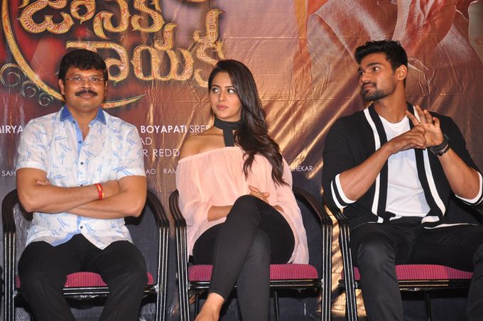 Jaya Janaki Nayaka Suceses Meet