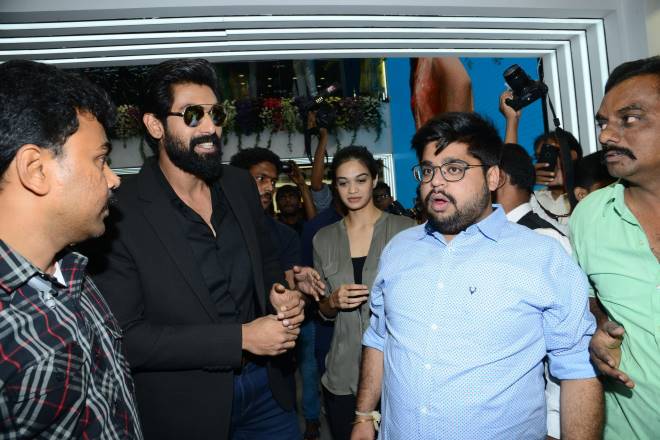 Rana Daggubati ,Vijaya Devarakonda,Anu Emmanuel Launches KLM Shopping Mall