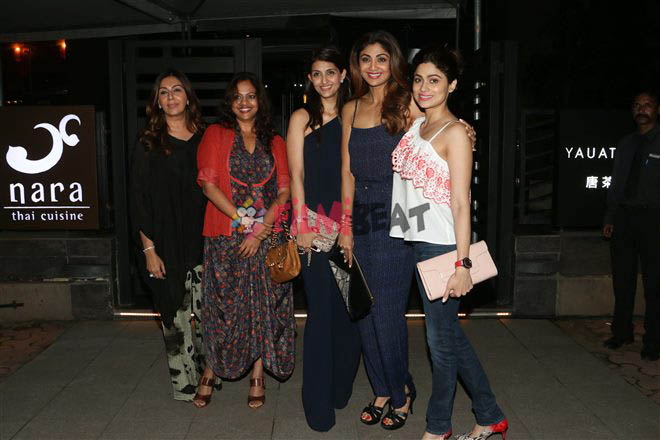 Shilpa Shetty With Friends Spotted At Yatucha