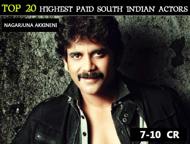 Top 20 Highest Paid South Indian Actors