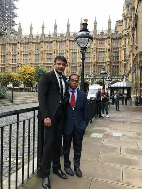 Darshan Thoogudeep Receives The Global Diversity Award From UK Parliament