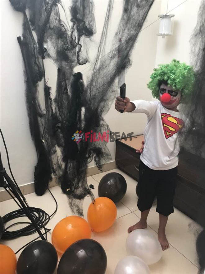 Kannada Actor Darshan's Son Vineesh Birthday Celebration