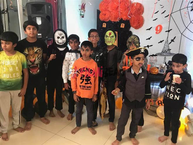 Kannada Actor Darshan's Son Vineesh Birthday Celebration