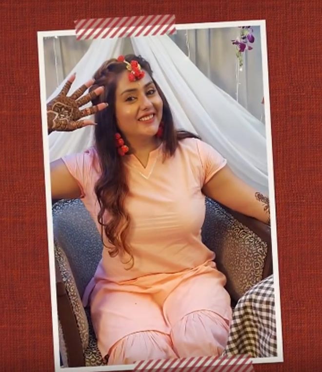 Namitha Wedding Mehandi Ceremony