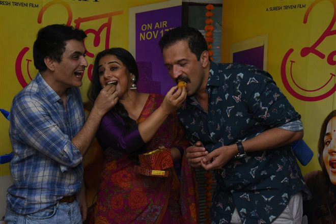 Vidya Balan Promotes Tumhari Sulu In Mumbai