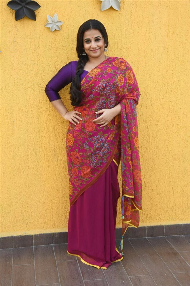 Vidya Balan Promotes Tumhari Sulu In Mumbai